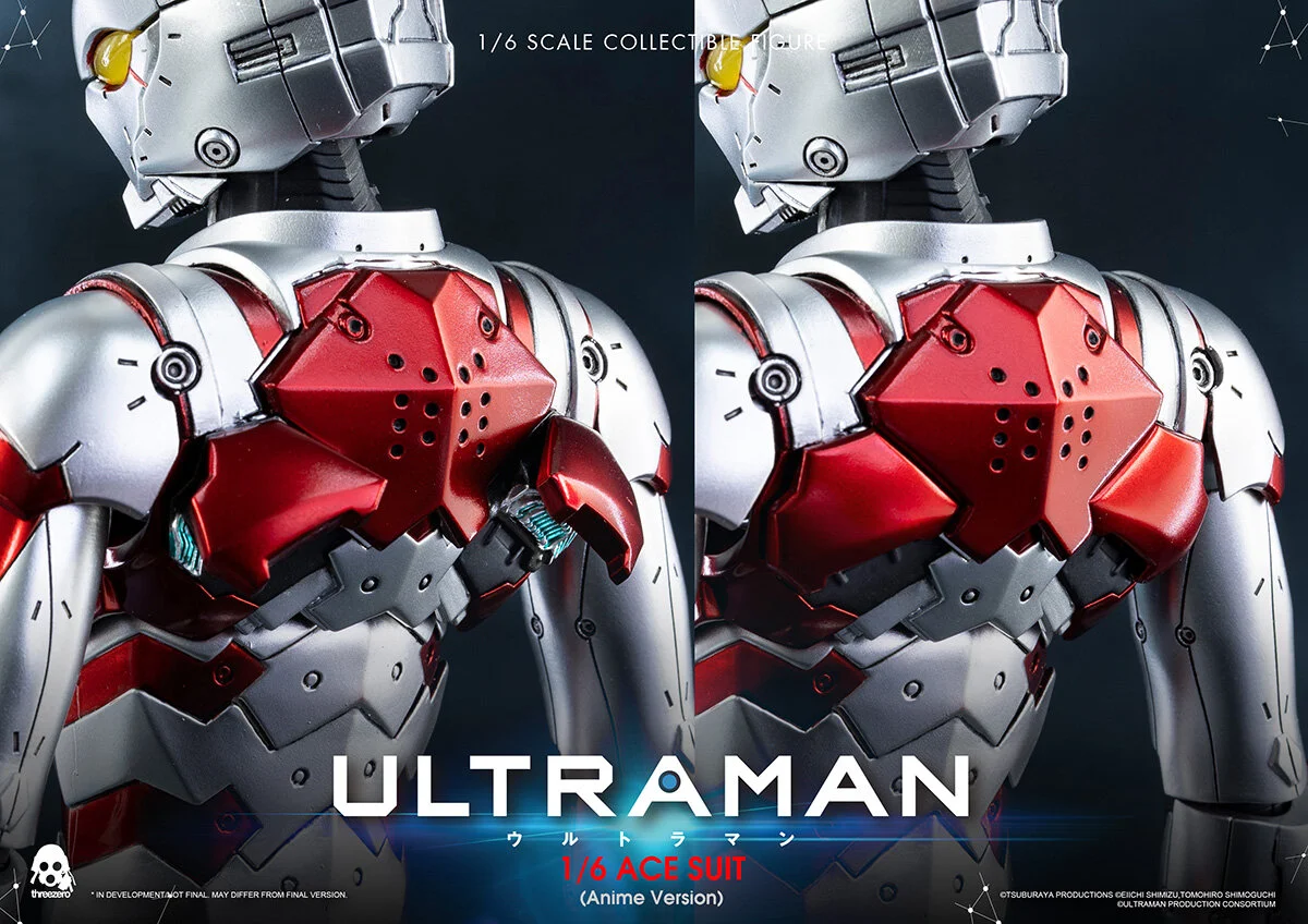 ULTRAMAN: 1/6 ACE SUIT (Anime Version) — THREEZERO BLOG JP